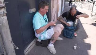 Ola de calor en Francia: personas en situación de calle son especialmente vulnerables