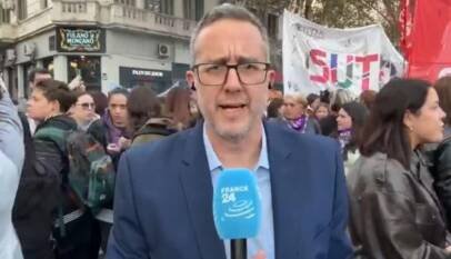 Once años de ‘Ni una menos’: argentinas se manifiestan por el feminicidio de Agostina Vega