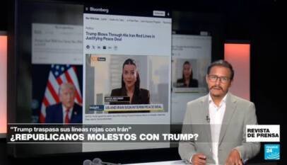 «Trump traspasa sus líneas rojas con Irán para justificar el acuerdo»: ‘Bloomberg’