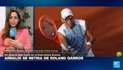 Un virus frustra a Arnaldi y abre la puerta de la final de Roland Garros a Cobolli Un virus frustra a Arnaldi y abre la puerta de la final de Roland Garros a Cobolli