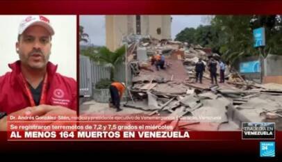 Venemergencia explica cómo atiende a los afectados por los terremotos en Venezuela