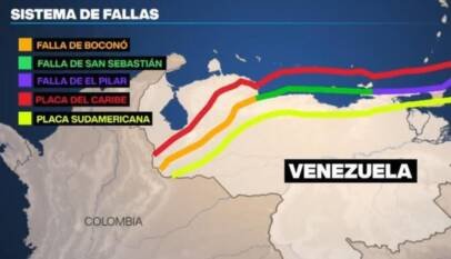 Venezuela: mapas para entender cómo las fallas de Boconó y San Sebastián inciden en los terremotos