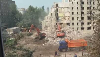 Al menos 30 muertos por ataques rusos contra Kiev; Ucrania ataca zona ocupada en Zaporizhia