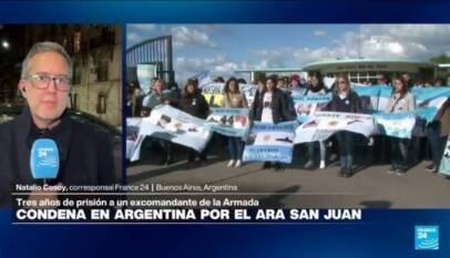 Buenos Aires: condenan a excomandante por el hundimiento del ARA San Juan