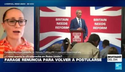 ¿Cómo podría impactar la renuncia de Farage en el avance la ultraderecha en Reino Unido?
