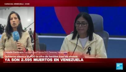 Delcy Rodríguez defiende la respuesta del Gobierno tras los terremotos en Venezuela