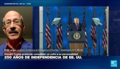 Erick Langer: «Trump ha tratado de hacer el aniversario de los 250 años sobre él y no sobre EE. UU.»