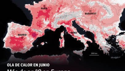 Europa occidental registra el junio más caluroso de su historia