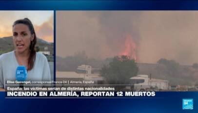Informe desde Almería: víctimas del incendio serían de diferentes nacionalidades.