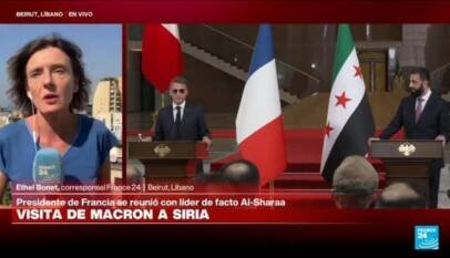 Informe desde Beirut: Macron anuncia ayudas para reconstruir Siria Informe desde Beirut: Macron anuncia ayudas para reconstruir Siria