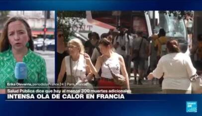 Informe desde París: intensa ola de calor en Francia deja mil muertes más de lo habitual Informe desde París: intensa ola de calor en Francia deja mil muertes más de lo habitual