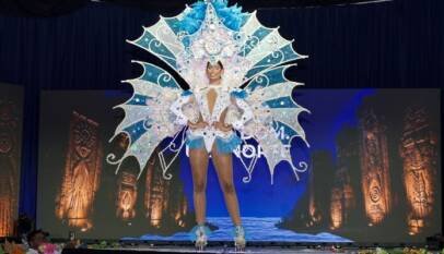 La creatividad dominicana deslumbra en la Competencia de Trajes Típicos del Miss Universo RD 2026