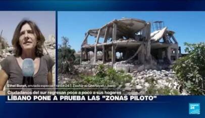 Líbano: entre ruinas, algunos ciudadanos regresan a sus hogares y ponen a prueba las «zonas piloto»