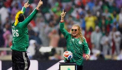 Maná hace sonar ‘El Rey’ a ritmo de rock en medio tiempo de partido México-Inglaterra