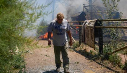 Más de 17.000 hectáreas quemadas por incendios forestales en el suroeste de Europa