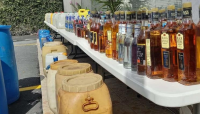 MP decomisa 5,000 unidades bebidas alcohólicas adulteradas