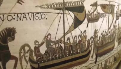 Tapiz de Bayeux llega a Londres para ser expuesto en el Museo Británico