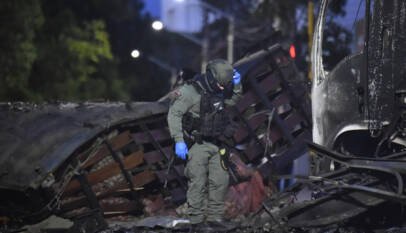 Al menos 14 heridos por ataque con bomba en Colombia, a seis días de la asunción de De la Espriella