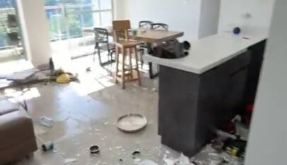 Colombia: Así quedó un departamento en Armenia tras el terremoto
