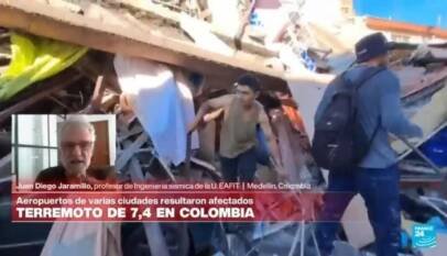 ¿Cómo actuar ante posibles réplicas del sismo de magnitud 7,4 que sacudió Colombia?