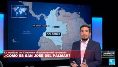 Cómo es San José del Palmar, el epicentro del terremoto de 7,4 en Colombia