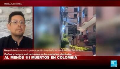 ¿Cuál es el estado de la infraestructura después del terremoto de 7,4 en Colombia?