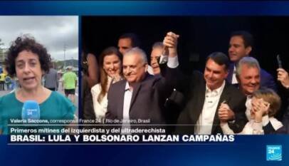 Desde Brasil: Lula y Bolsonaro empiezan oficialmente sus campañas por la Presidencia