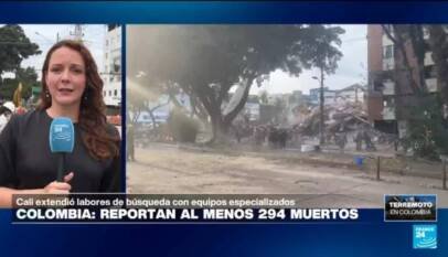 En Cali, continúan las labores de búsqueda y rescate en el edificio Vanessa tras el sismo