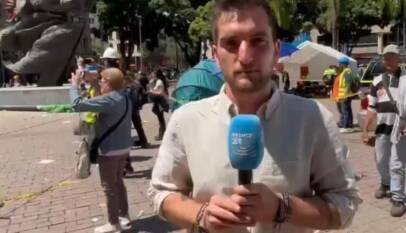 Entre el silencio y el ruido de las máquinas, avanzan las labores de rescate en Pereira Entre el silencio y el ruido de las máquinas, avanzan las labores de rescate en Pereira