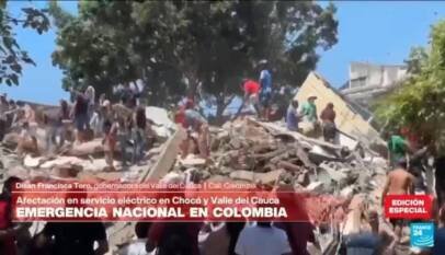 Gobernadora del Valle del Cauca habla sobre las medidas para responder al terremoto en la región