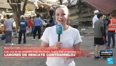 «Hace un momento se oían rasguños”: las horas cruciales en Colombia para hallar vida bajo los escombros «Hace un momento se oían rasguños”: las horas cruciales en Colombia para hallar vida bajo los escombros