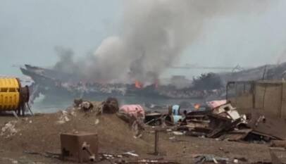 Hutíes atacan con misiles el puerto de Mokha en Yemen, en plena escalada con Arabia Saudita