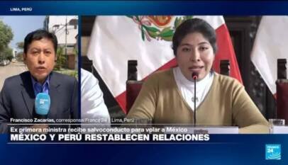 Informe desde Lima: México anuncia restablecimiento de relaciones con Perú