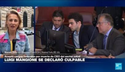 Informe desde Nueva York: Luigi Mangione se declara culpable de cargos federales por acecho