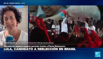 Informe desde Río de Janeiro: Lula oficializa su candidatura a un cuarto mandato en Brasil