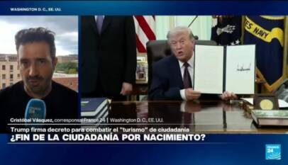 Informe desde Washington: Trump firma órdenes ejecutivas para restringir ciudadanía por nacimiento Informe desde Washington: Trump firma órdenes ejecutivas para restringir ciudadanía por nacimiento