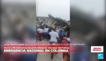 Leyner Palacios: «La naturaleza golpeó al Chocó, un pueblo golpeado por la falta de Estado»