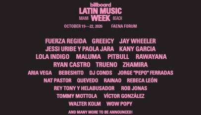 Maluma, Quevedo, Bebeshito y más se unen a Billboard Latin Music Week 2026 Maluma, Quevedo, Bebeshito y más se unen a Billboard Latin Music Week 2026