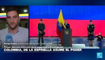 Seguridad y descentralización: De la Espriella en su primer discurso como presidente de Colombia Seguridad y descentralización: De la Espriella en su primer discurso como presidente de Colombia