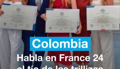 Terremoto en Colombia: habla en France 24 el tío de las hermanas Saavedra Terremoto en Colombia: habla en France 24 el tío de las hermanas Saavedra