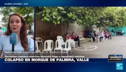 Terremoto en Colombia: Palmira asume recepción de cuerpos por daños en morgue de Cali