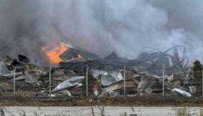 Ucrania lanza uno de sus mayores ataques aéreos contra Rusia, que deja al menos 11 muertos