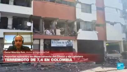 Un terremoto en Colombia deja más de un centenar de muertos y decenas de heridos y desaparecidos Un terremoto en Colombia deja más de un centenar de muertos y decenas de heridos y desaparecidos
