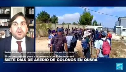 Xavier Abu Eid: «Muchos soldados israelíes son colonos en Cisjordania ocupada»