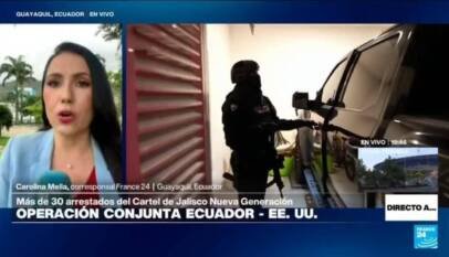 Directo a… Guayaquil y más de 30 arrestados vinculados al Cartel Jalisco Nueva Generación Directo a… Guayaquil y más de 30 arrestados vinculados al Cartel Jalisco Nueva Generación