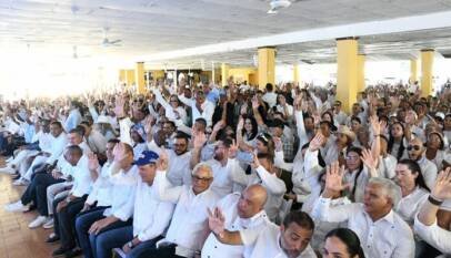 Dirigentes del PRM en La Vega integran estructuras en apoyo a David Collado