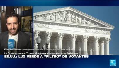 Informe desde Washington: Corte Suprema da a Trump acceso a datos para auditar a los votantes Informe desde Washington: Corte Suprema da a Trump acceso a datos para auditar a los votantes