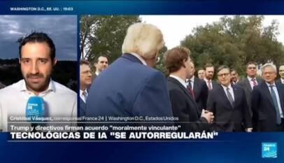 Informe desde Washington: Trump firma acuerdo «moralmente vinculante» con líderes de la IA Informe desde Washington: Trump firma acuerdo «moralmente vinculante» con líderes de la IA