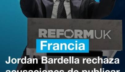 Jordan Bardella rechaza acusaciones de publicar mensajes antisemitas Jordan Bardella rechaza acusaciones de publicar mensajes antisemitas
