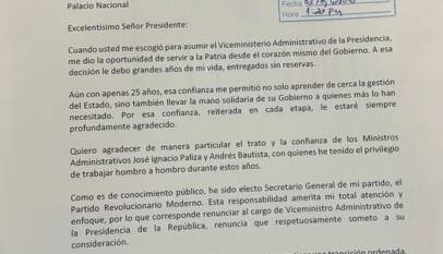 Juan Garrigó deja sus funciones gubernamentales y se concentra en fortalecer las estructuras del PRM Juan Garrigó deja sus funciones gubernamentales y se concentra en fortalecer las estructuras del PRM